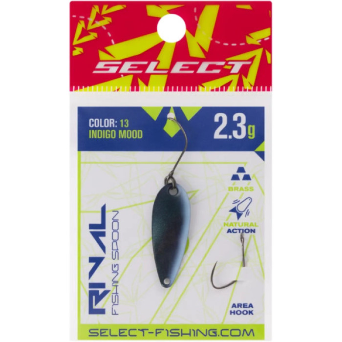 Блешня Select Rival 2.3g 30mm 13 Indigo Mood (1870.80.12)