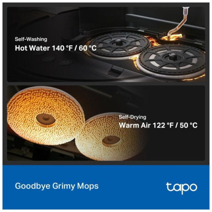 Пилосос TP-Link Tapo RV50 Pro Omni