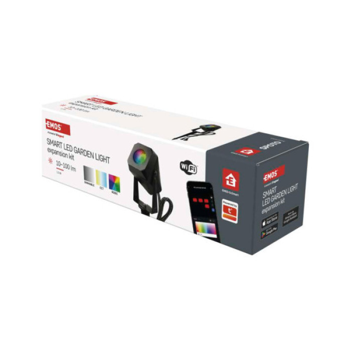 Прожектор EMOS ZIW191R 1,5 Вт RGBIC WIFI (ZIW191R)