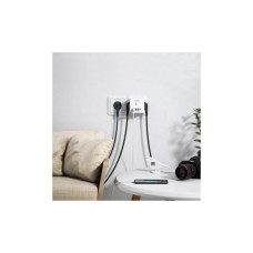 Зарядний пристрій Essager 3xUSB + 1xUSB-C 7-in-1 white (ECTAC-MFB02-Z)