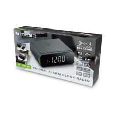 Настільний годинник Muse Радіо-годинник з USB (M-175 WI)