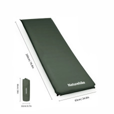 Матрац надувний Naturehike CNK2450WS020, 200х63х10 см, темно-зелений (6927595712740)