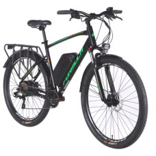 Електровелосипед Formula eCURSOR MAN AM DD 29" 21" 48B 17.5А*г 500Вт 2026 чорно-зелений (ELB-FR-29-248)