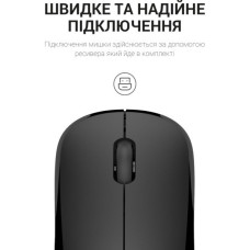 Мишка OfficePro M183 Wireless Black (M183)