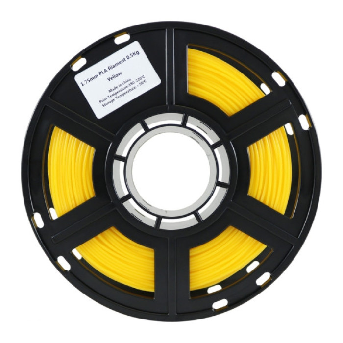 Пластик для 3D-принтера Flashforge PLA 1,75mm 0,5kg Yellow (90006418001)