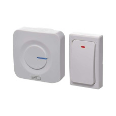 Дверний дзвінок EMOS бездротовий P5729 живлення від мережі 220В з кнопкою BATTERY-FREE (P5729)