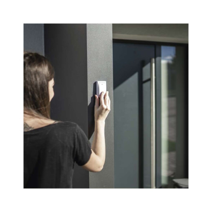 Дверний дзвінок EMOS бездротовий P5729 живлення від мережі 220В з кнопкою BATTERY-FREE (P5729)