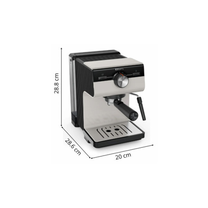 Ріжкова кавоварка еспресо Krups XP381B10