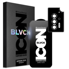 Скло захисне Armorstandart Supreme Plus Black Icon Samsung S25 (ARM85453)