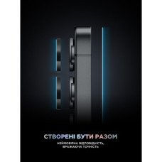 Скло захисне Armorstandart Supreme Plus Black Icon Samsung S25 (ARM85453)