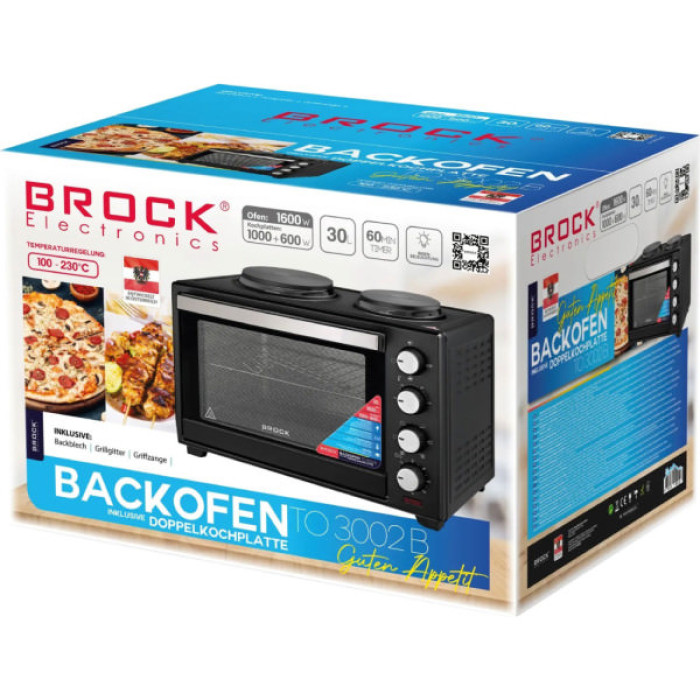 Електропіч Brock TO 3002 B