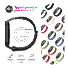 Ремінець до фітнес браслета Armorstandart для Xiaomi Smart Band 10/9/8 Military Green (ARM86898)