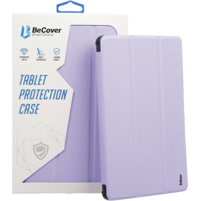 Чохол до планшета BeCover Ultra Slim Origami Transparent Apple iPad Air 11" M2/M3 (2024/2025) Purple (711392)
