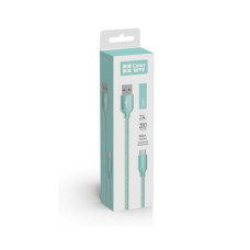 Дата кабель USB 2.0 AM to USB-C 2.0m mint ColorWay (CW-CBUC008-MT)