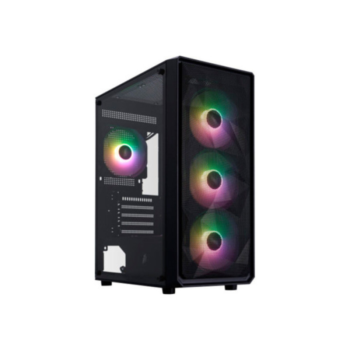 Корпус 1stPlayer FD3-M-BK-4F7