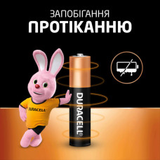 Батарейка Duracell AAA лужні 2 шт. в упаковці (5000394058170 / 81484984)