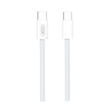 Дата кабель USB-C to USB-C 1.0m 60W white XO (NBQ260A_С_White)