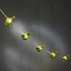 Гірлянда Luca Lighting Ялинка, струна, 1,3 м, класична біла, 10 LED 2AA, таймер (8720967822867)