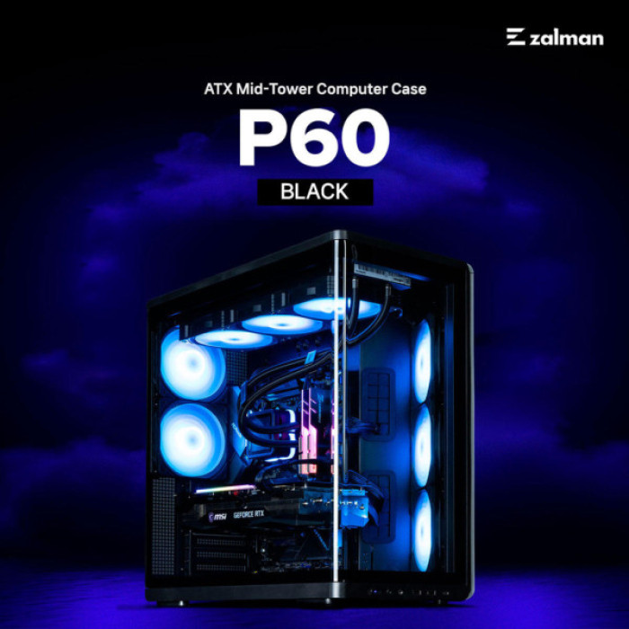 Корпус для ПК Zalman P60BLACK