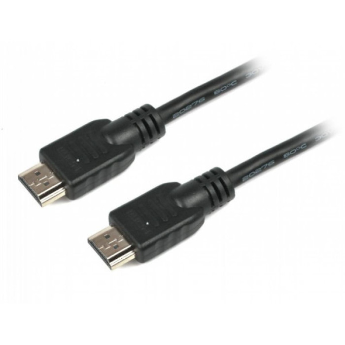 Кабель мультимедійний HDMI M to HDMI M 1.0m Maxxter (V-HDMI4-1M)