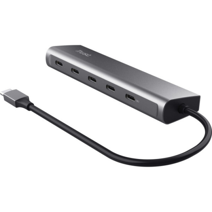 Концентратор Trust Halyx 5-Port USB-C Hub (25136)