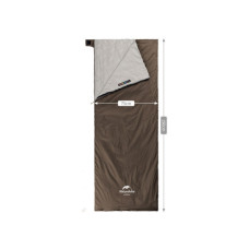 Спальний мішок Naturehike Summer надлегкий LW180 NH21MSD09 L (15C) M Brown (6927595777954-L)