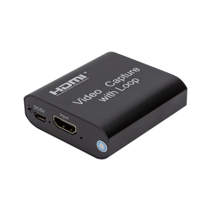 Пристрій захоплення відео PowerPlant HDVC3 HDMI 4k/30hz (CA914142)
