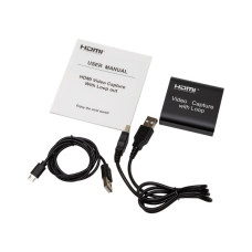 Пристрій захоплення відео PowerPlant HDVC3 HDMI 4k/30hz (CA914142)
