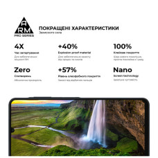 Скло захисне Armorstandart Pro Samsung A06 (A065) Black (ARM80170)