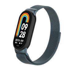 Ремінець до фітнес браслета Armorstandart Milanese Magnetic для Xiaomi Smart Band 10/9/8 Titanium Grey (ARM86893)
