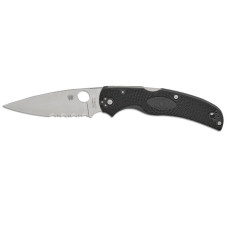 Ніж Spyderco Native Chief Satin BD1N Serrated Black FRN (C244PSBK)