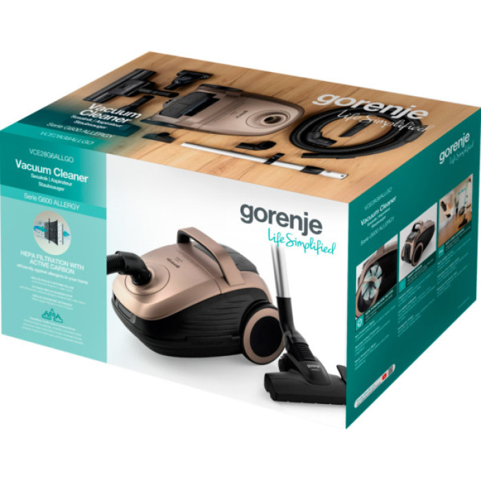 Пилосос Gorenje VCE 28 G6BL (VCE28G6BL)