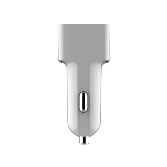 Зарядний пристрій ColorWay 2USB AUTO ID 2.4A (12W) white (CW-CHA009-WT)