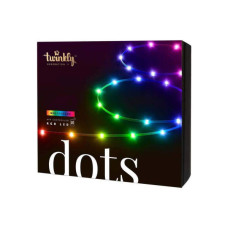 Гірлянда Twinkly Smart LED Dots Lights RGB 400 Gen II, IP44, 20м, прозорий (TWD400STP-TEU)