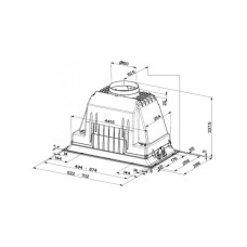 Витяжка кухонна Faber Inka Plus Hcs A70 (305.0628.323)