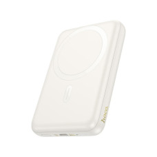 Батарея універсальна HOCO 10000mAh Grace PD/20W Magnetic White (J141 / 714985)
