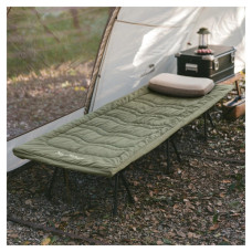 Туристичний килимок Naturehike для розкладного ліжка CNK2300DZ022, 190х67 см, темно-зелений (6976507668316)