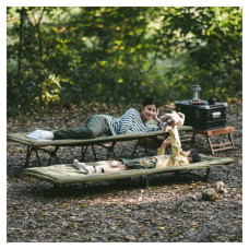 Туристичний килимок Naturehike для розкладного ліжка CNK2300DZ022, 190х67 см, темно-зелений (6976507668316)