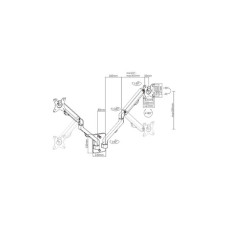 Кронштейн Gembird MA-WA2-01