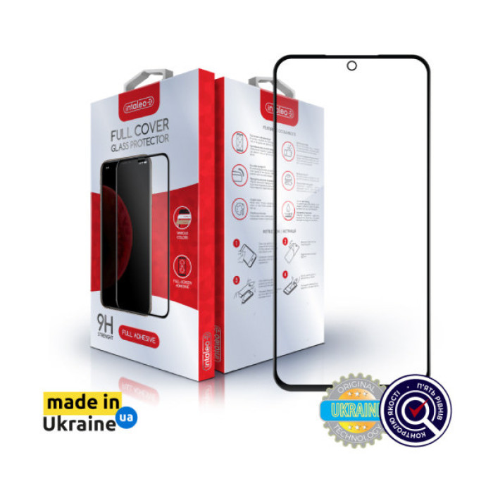 Скло захисне Intaleo Full Glue Samsung A54 5G Black (1283126559891)