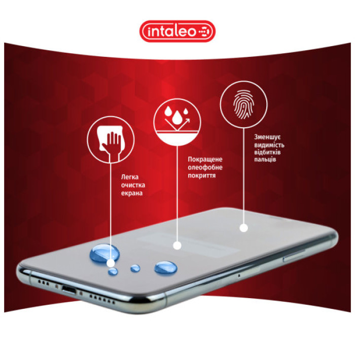 Скло захисне Intaleo Full Glue Samsung A54 5G Black (1283126559891)