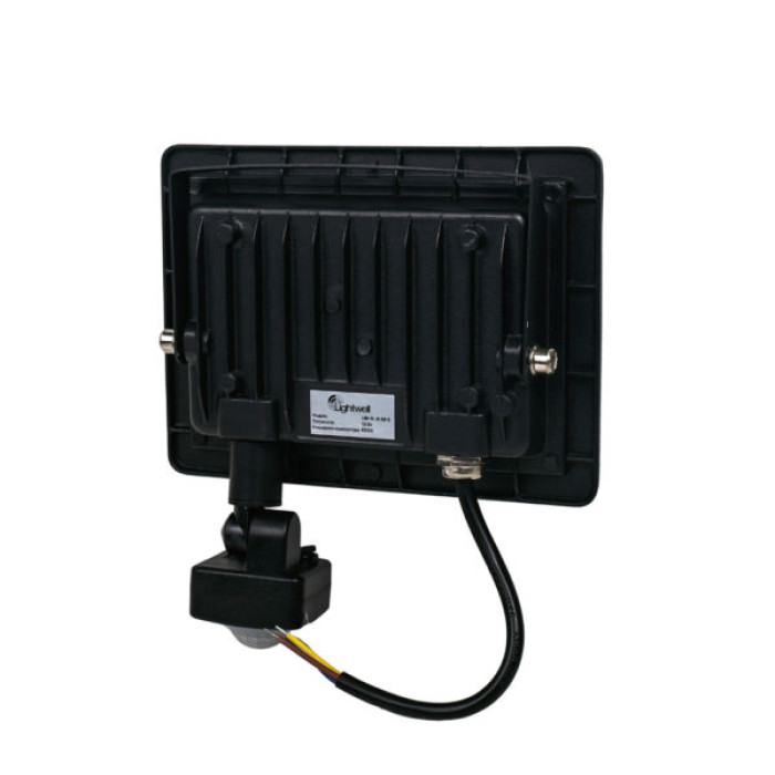 Прожектор Lightwell LW-FL-B-50-S 50 W з датчиком руху