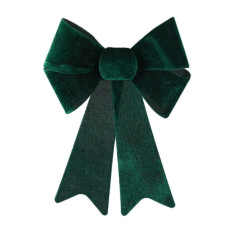Прикраса декоративна Chomik бант велюр, 23х38 см, зелений (5900779893221)