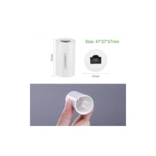 Зрощувач RJ-45 NW116 Ethernet Connector White Ugreen (20391)