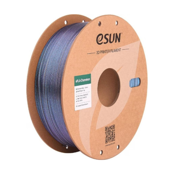 Пластик для 3D-принтера eSUN ePLA Chameleon 1,75mm 1kg TECH BLACK (EPLA-CHAMELEON-P175TB1)