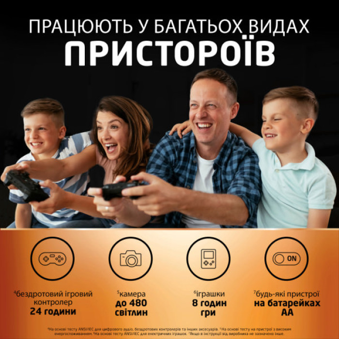 Акумулятор Duracell AA HR6 2500mAh * 4 (5000394057203 / 5007308)
