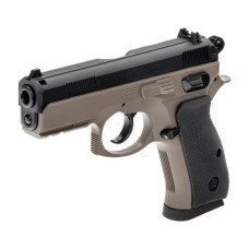 Страйкбольний пістолет ASG CZ 75D Compact FDE Spring (18603)