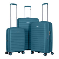 Набір валіз 2E Aero (L+M+S), сині (2E-SPP-AERO-SET3-TB)