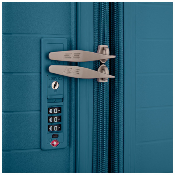 Набір валіз 2E Aero (L+M+S), сині (2E-SPP-AERO-SET3-TB)