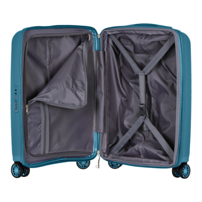 Набір валіз 2E Aero (L+M+S), сині (2E-SPP-AERO-SET3-TB)